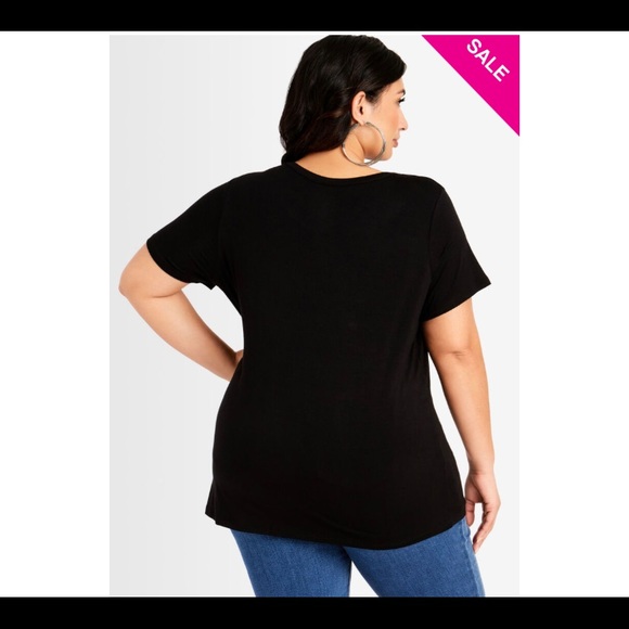 NAUGHTY OR NICE GRAPHIC TEE - Picture 3 of 3